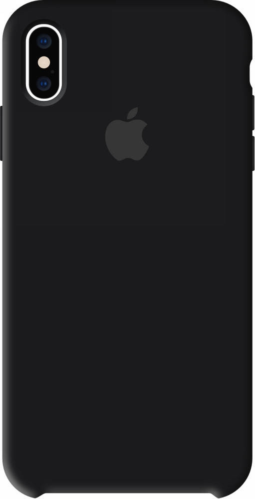 

Silicone Case iPhone X / XS Черный
