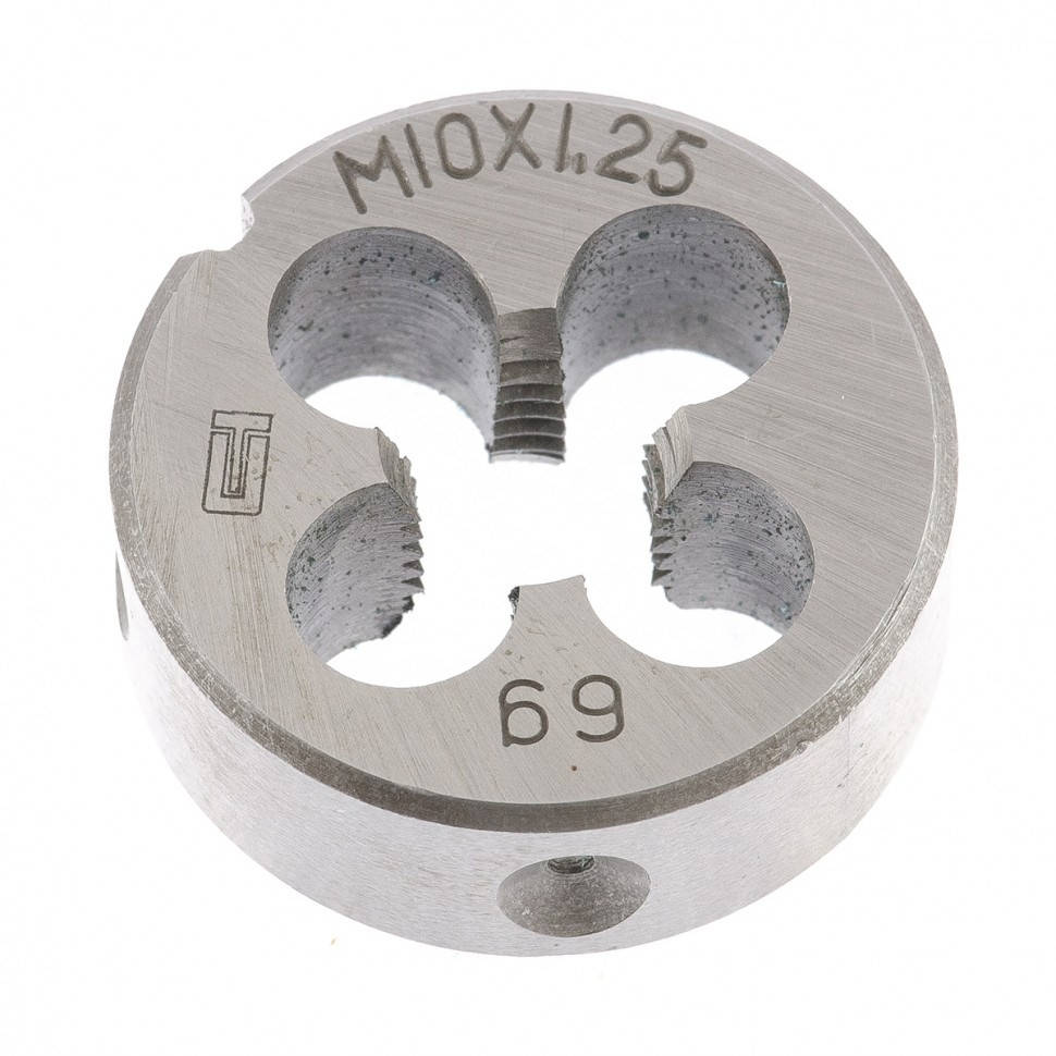 

Плашка М10 х 1.25 мм, СИБРТЕХ