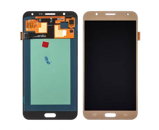 

Дисплей Samsung J700 Galaxy J7 золотистый (OLED экран, тачскрин, стекло в сборе)