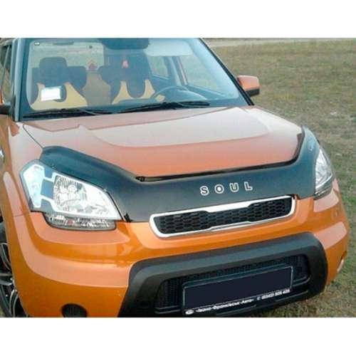 

Дефлектор капота мухобойка Киа Соул 1 Kia Soul I 08-13 ВТ