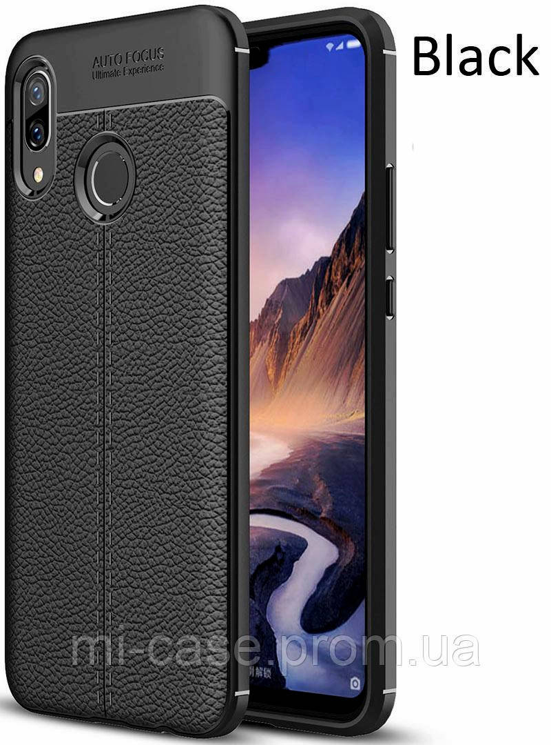 

Силиконовый чехол для Huawei P Smart 2019 Черный бампер под кожу