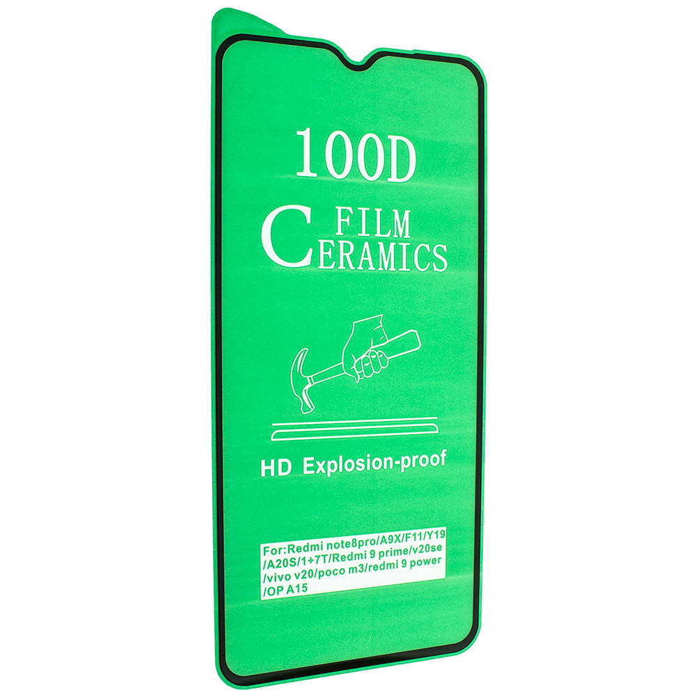 

Защитное стекло Ceramics Film Anti-Shock для Xiaomi Redmi 9T (2021), черный