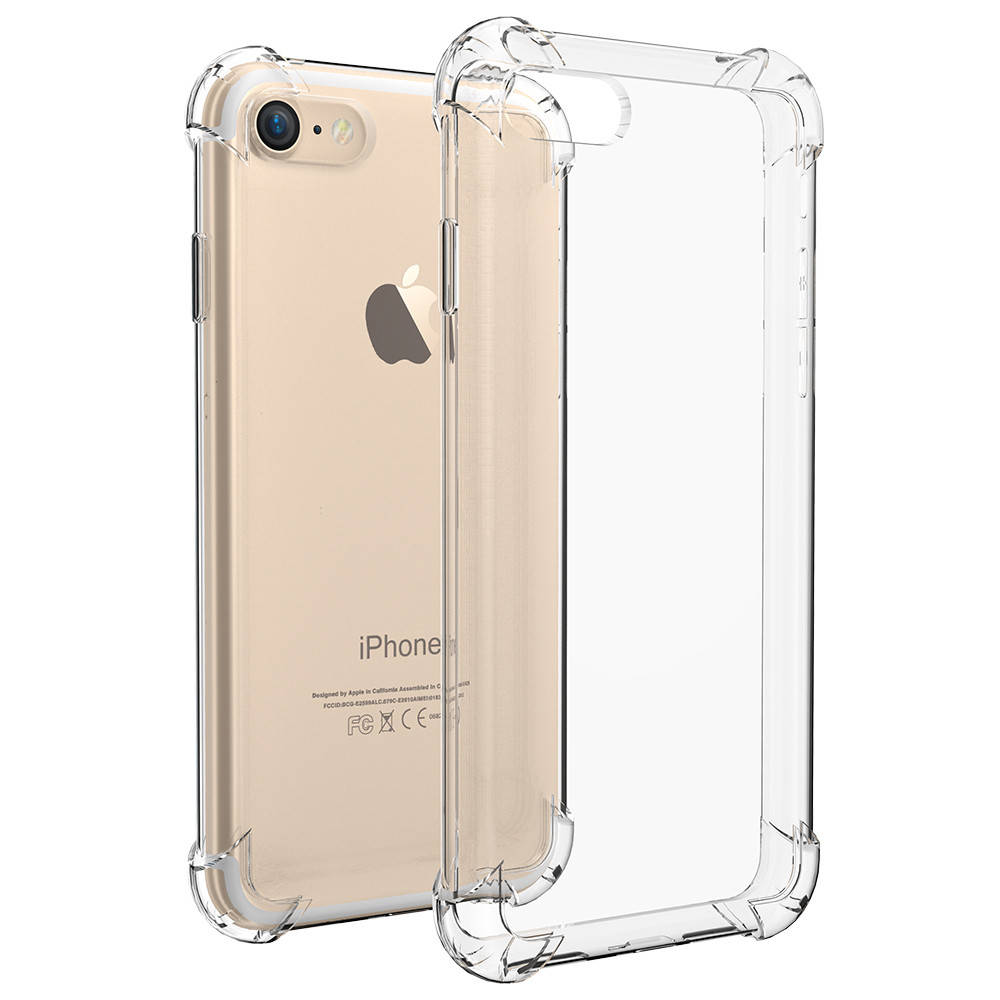 

Силиконовый чехол для iPhone 7/8/ SE 2020 TPU ShockProof прозрачный