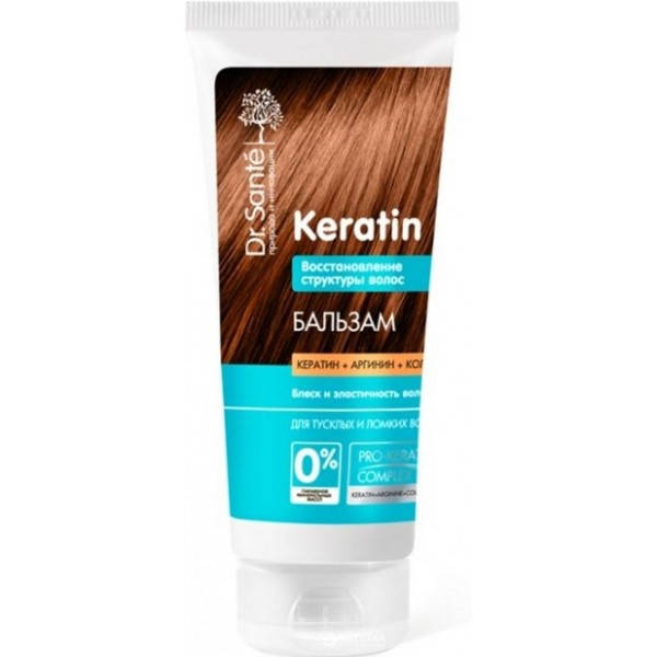 

Бальзам Dr.Sante Keratin блеск и эластичность, 200 мл