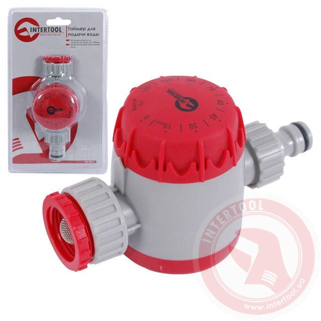 

Таймер для подачи воды с сеточным фильтром INTERTOOL (GE-2011)
