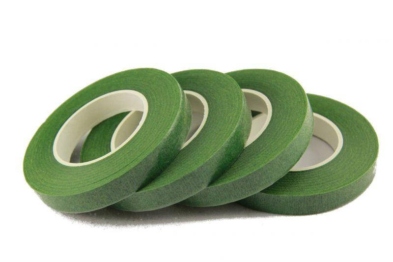 

Флористическая лента флорлента, тейп-лента, Цвет - Зелёный, флористика,оформление букетов,создания икебаны., Салатовый