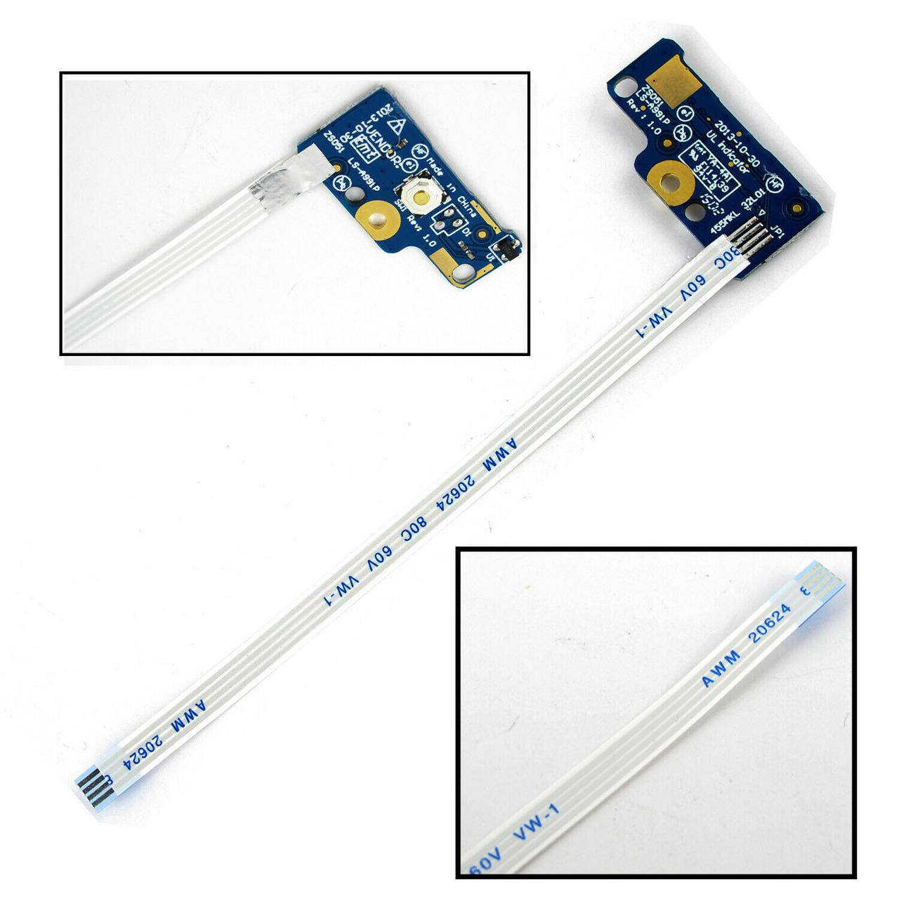 

Доп. плата HP Pavilion 15-G, 15-R, 15-S, 250 g3 плата кнопка включения (ls-a991p pk343003000) бу