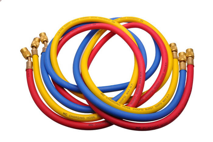 

Шланг для заправки фреоном, 1,6м CT-360 (R12, R22, R502)