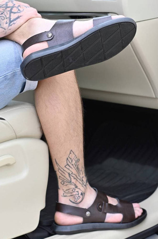 

Сандалии подростковые коричневые мальчик AAA 133846M, Коричневый