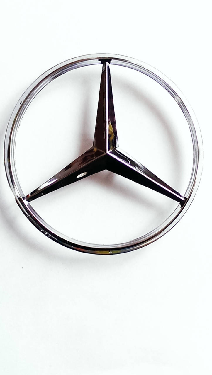 

Эмблема Mercedes 210 зад. гнутая 85мм.