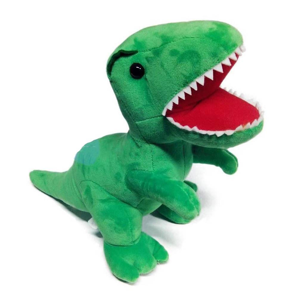 

Мягкая плюшевая игрушка Динозавр 35 см / Детская игрушка, Зелёный