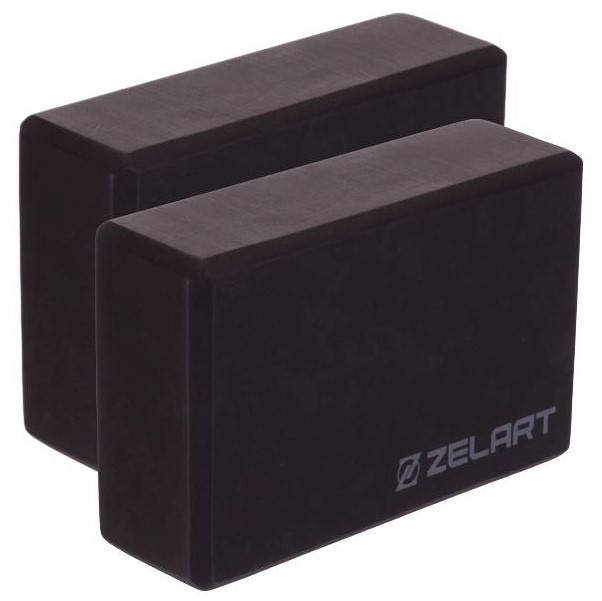 

Блоки-кирпичики опорные Zelart Yoga Brick EVA 2 шт. для йоги и пилатеса (FI-2572)