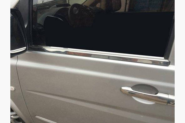

Хром молдинг стекла (оконтовка окна) Mercedes Vito 639 (мерседес вито 639), нерж. 2шт