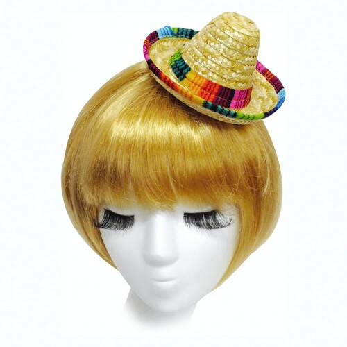 

Сомбреро d=14,5 см натур. соломка бежевое, Бежевый