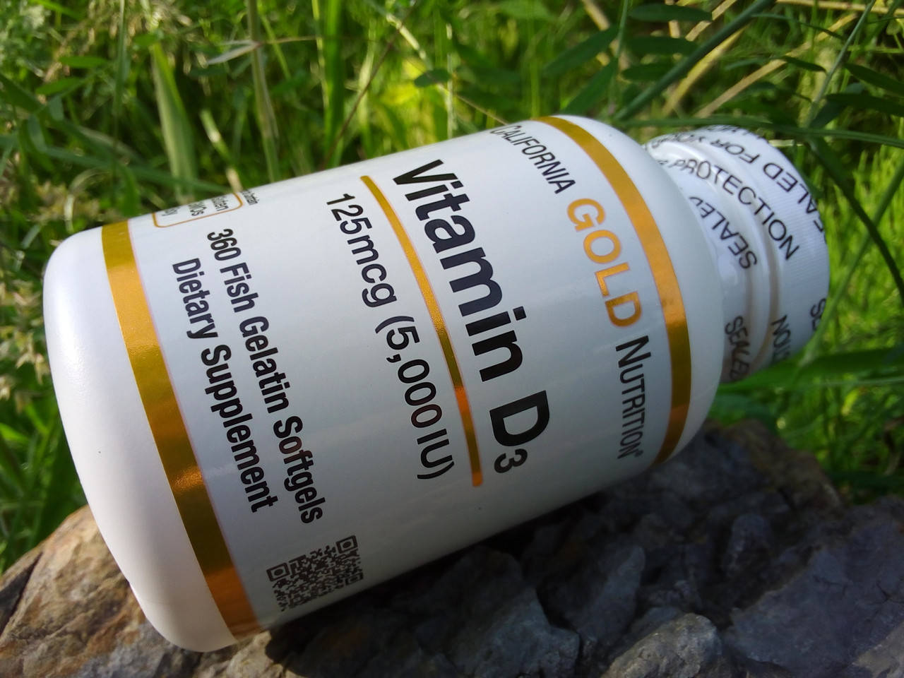 

ОРИГИНАЛ,витамин Д3 125мкг 5000МЕ, D3 California Gold Nutrition 360капсул