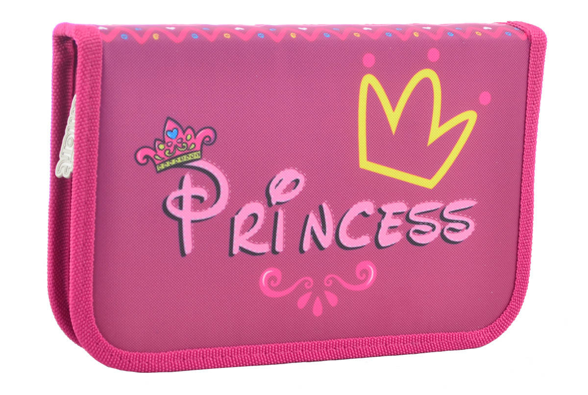 

Пенал-книжка твердый Smart одинарный с клапаном Princess 20.5*13*3.2 (531671), Розовый