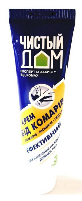 

Крем от комаров Чистый Дом, 50мл