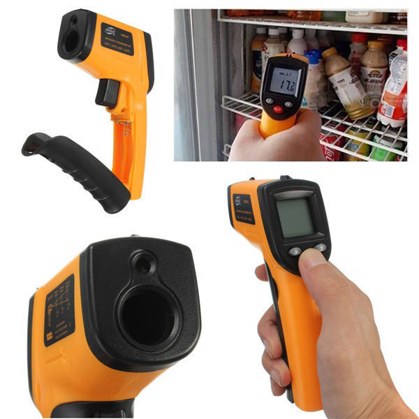 

Лазерный бесконтактный Пирометр BENETECH GM320, -50...+380С ОРИГИНАЛ
