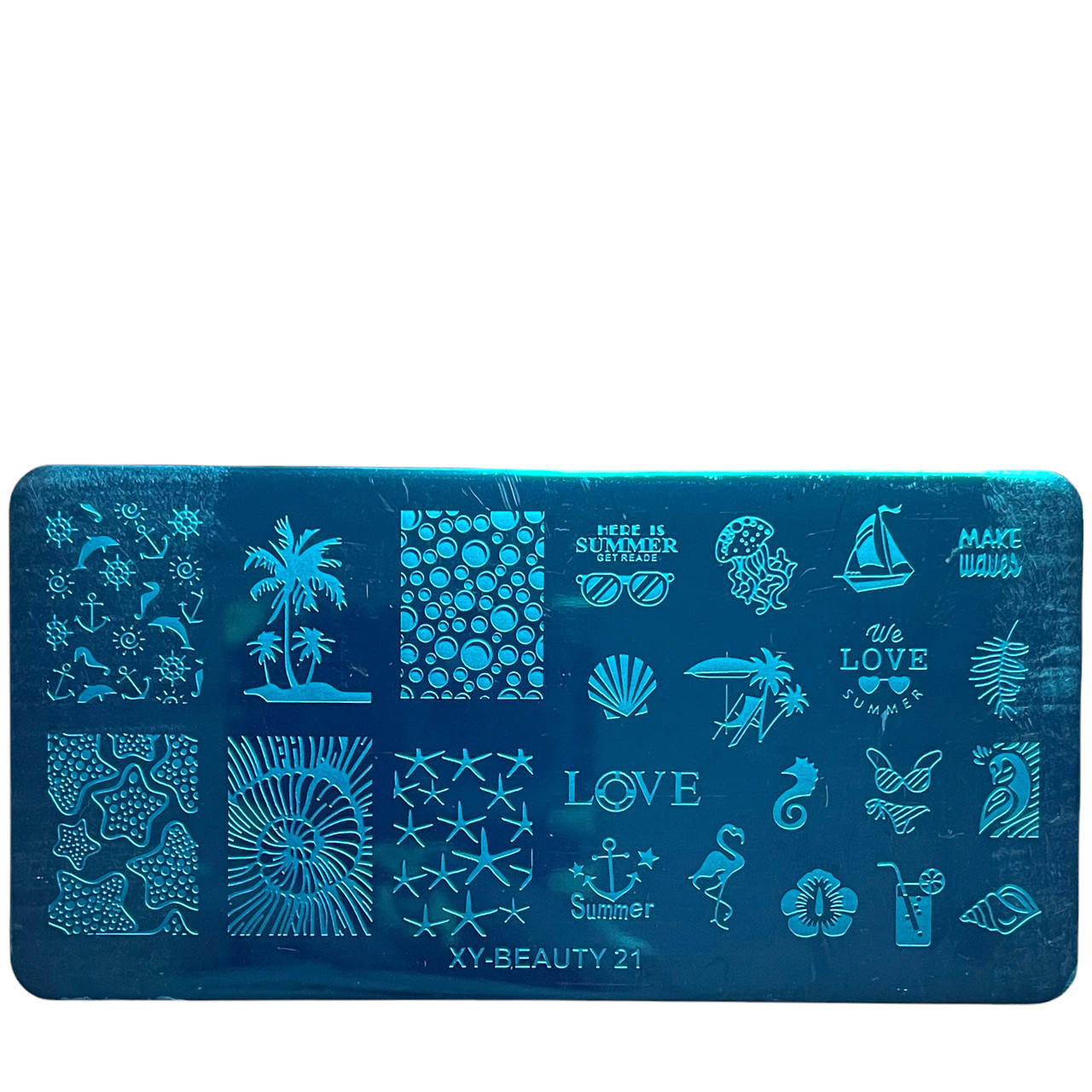 

Диск для стемпинга металлический, маленький (12 см * 6 см) XY-BEAUTY 21 (84)