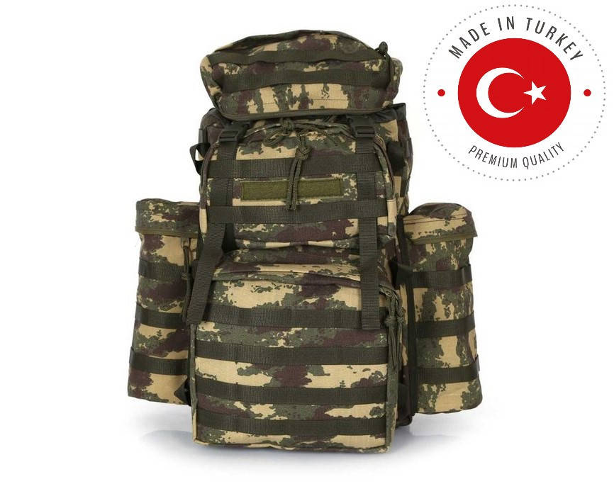 

Рюкзак тактический зсу 65+10л, рюкзак военный камуфляж, тактический рюкзак ВСУ, военный рюкзак 65+10 литров, Камуфляж пиксель