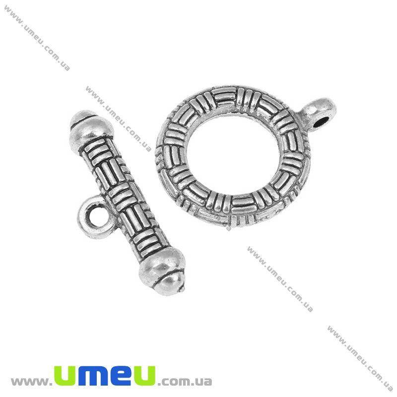 

Тогл, Античное серебро, 25х19 мм, 1 шт (ZAM-018678)