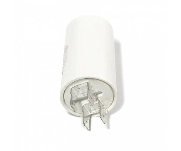 

Пусковой конденсатор для стиральной машины 25 мкФ, Белый