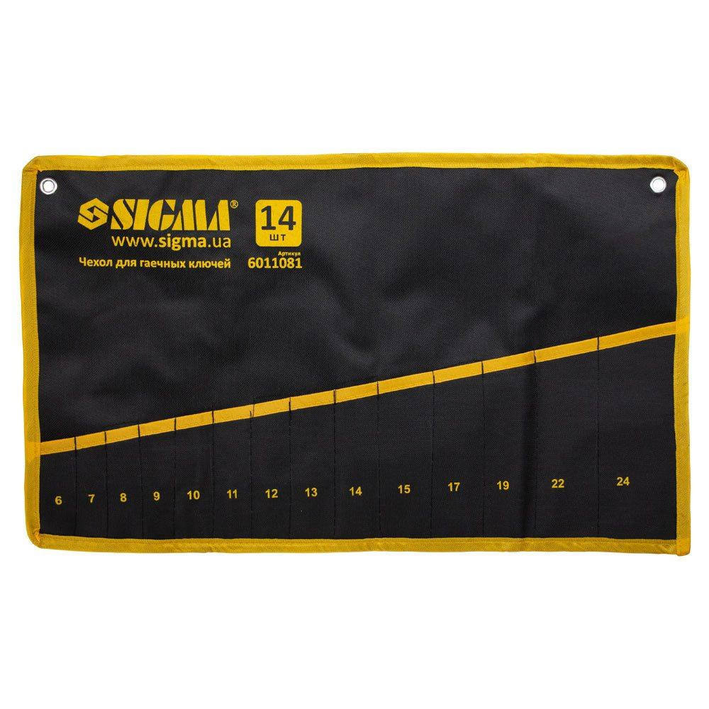 

Чехол для гаечных ключей 14шт (пр-во SIGMA) (6011081)