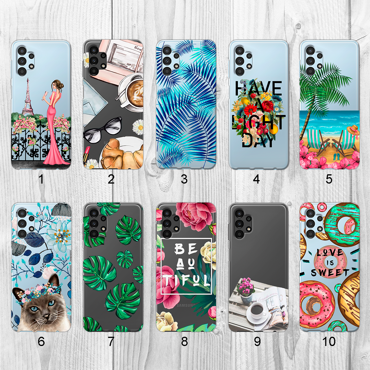 

Силиконовый чехол с рисунком для Samsung Galaxy A13 4G A135 (new collection)