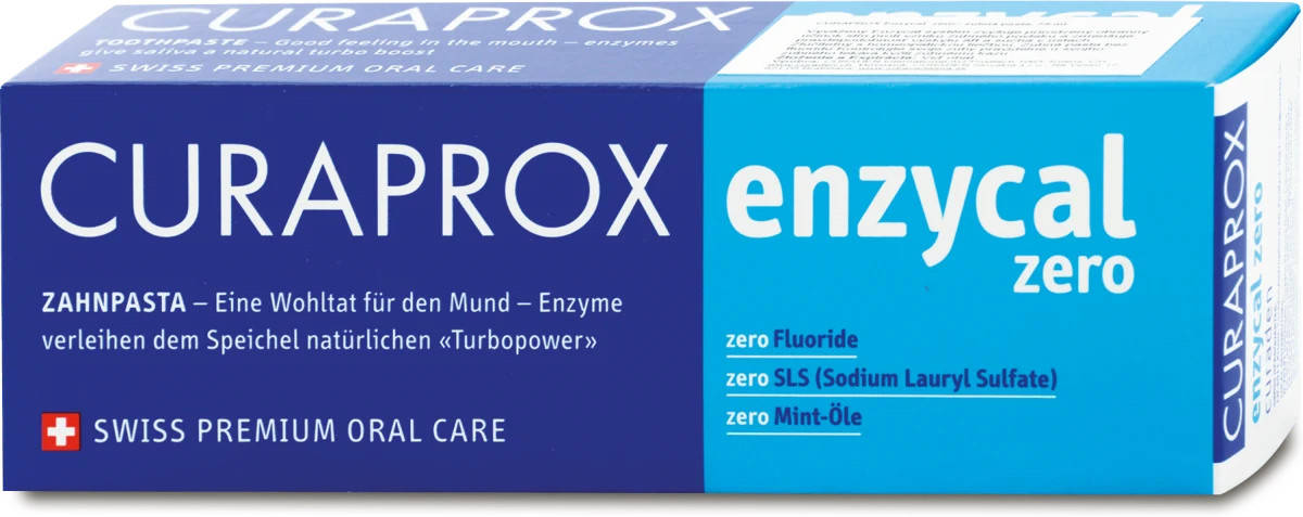 

Зубная паста ферментная Curaprox enzycal zero