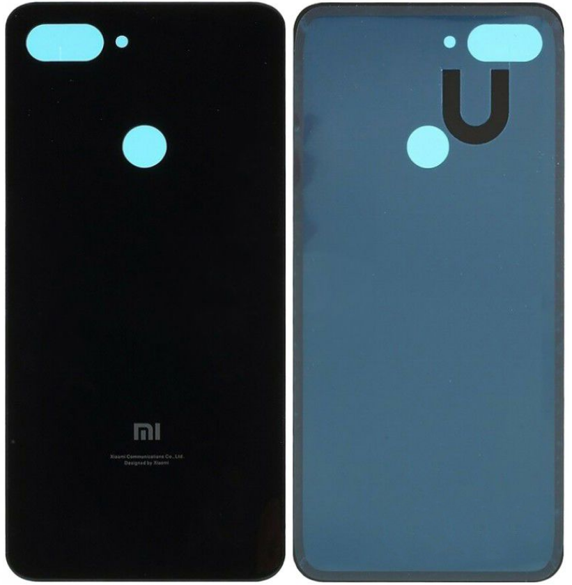 

Задняя крышка Xiaomi Mi 8 Lite черная Midnight Black, Черный