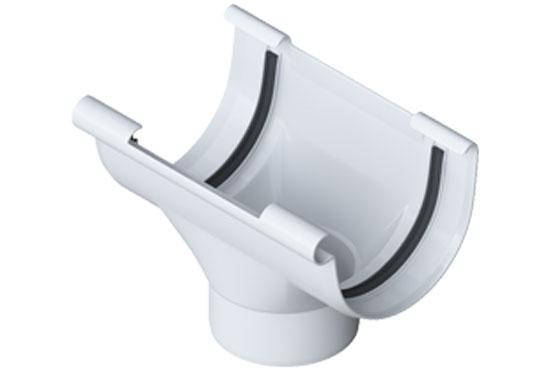 

Воронка Еліт біла Альта-Профіль 125/95 (мм), Белый