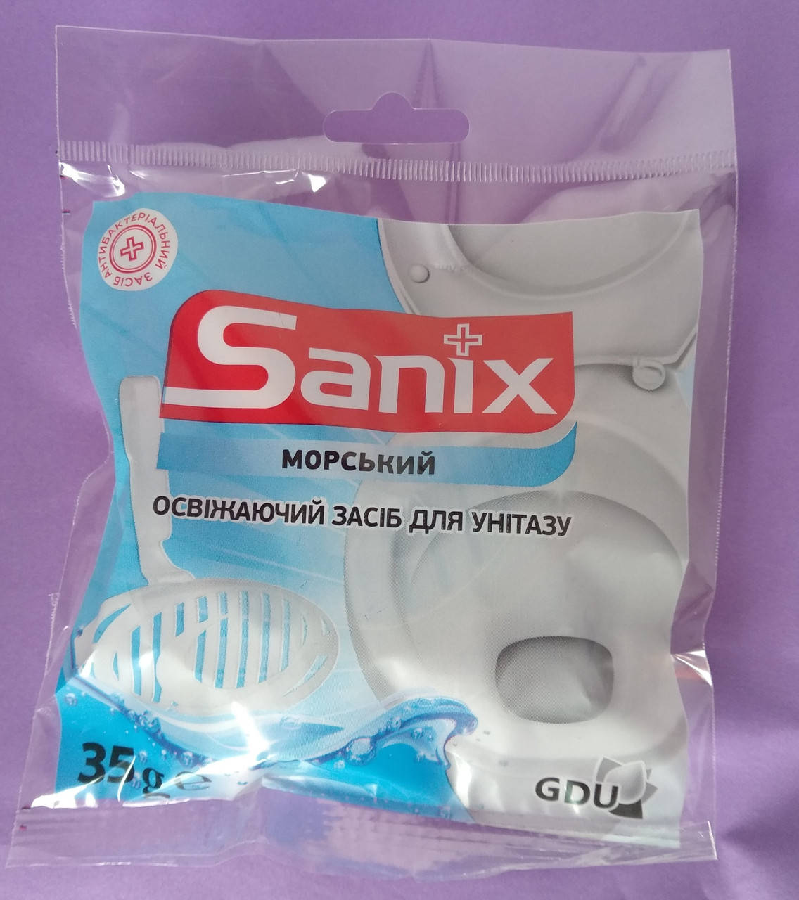 

Подвесной блок для унитаза Sanix 35 г запах морской