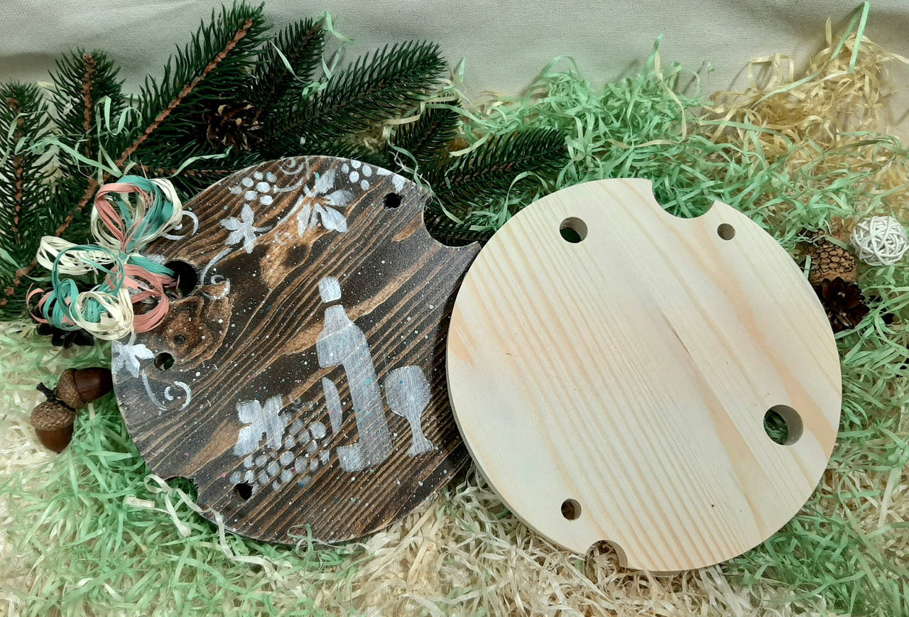 

Сырная дощечка "Головка Сыра" 20см, сосна