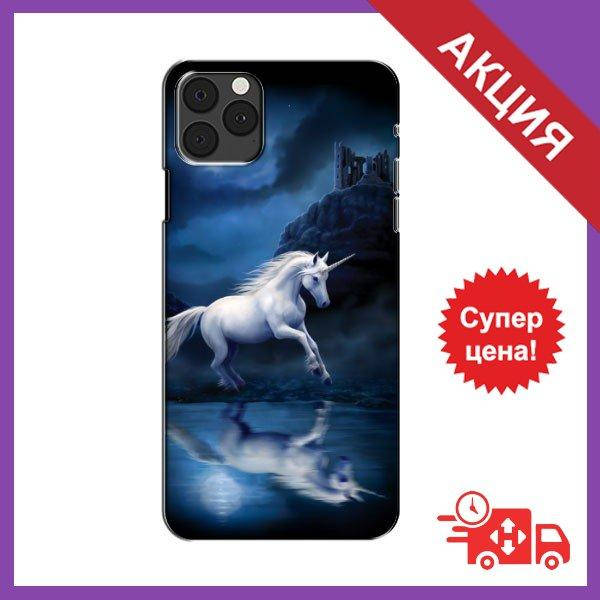 

Бампер с принтом для iPhone 11 Pro Max / Бампер на Айфон 11 Про Макс / Бампер для iPhone 11 Pro Max (Единорог