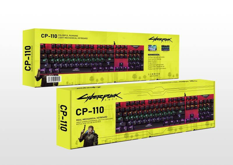 

Клавиатура Механическая CYBERPUNK CP-110 RGB