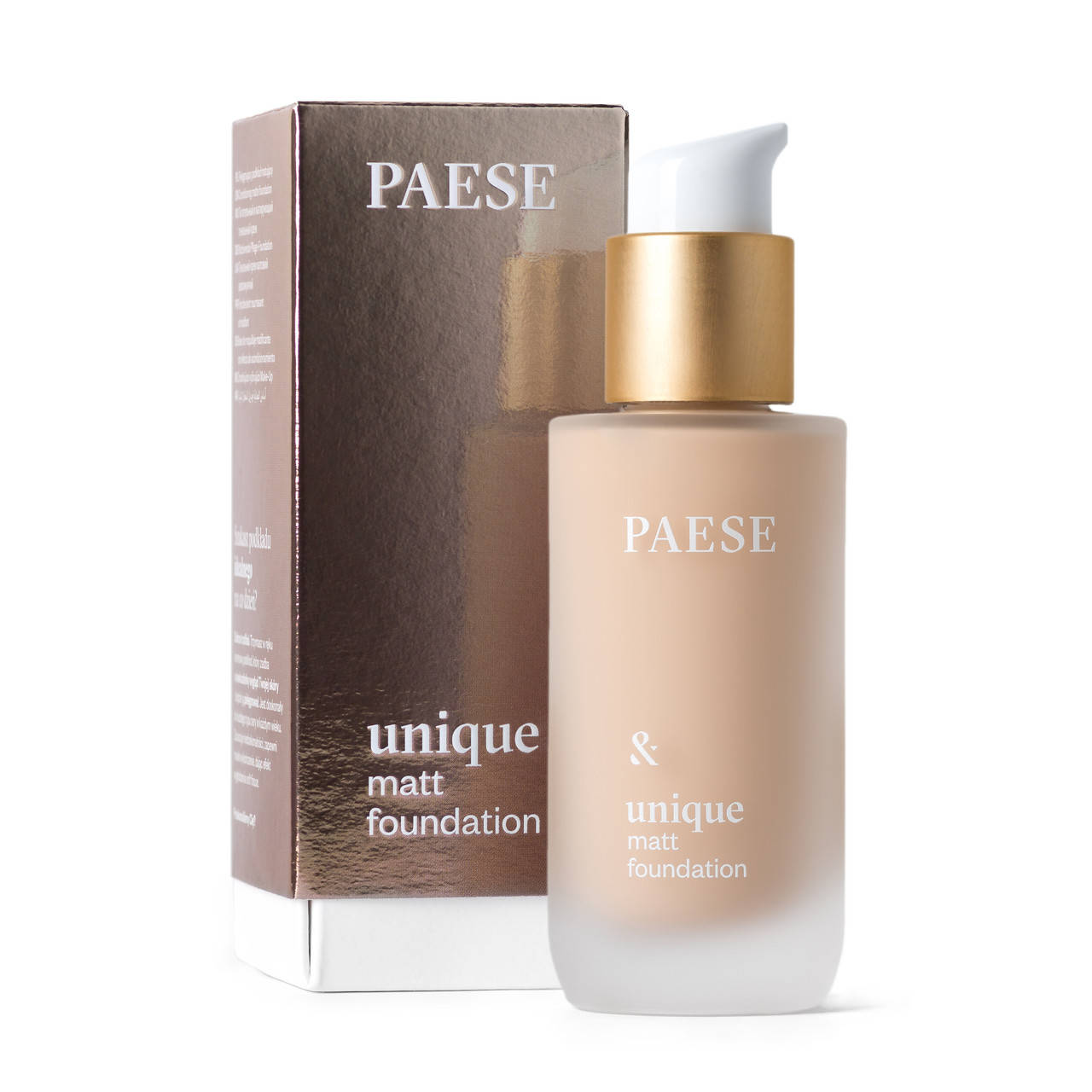 

Тональный крем UNIQUE MATT FOUNDATION PAESE №: (602-N) light beige