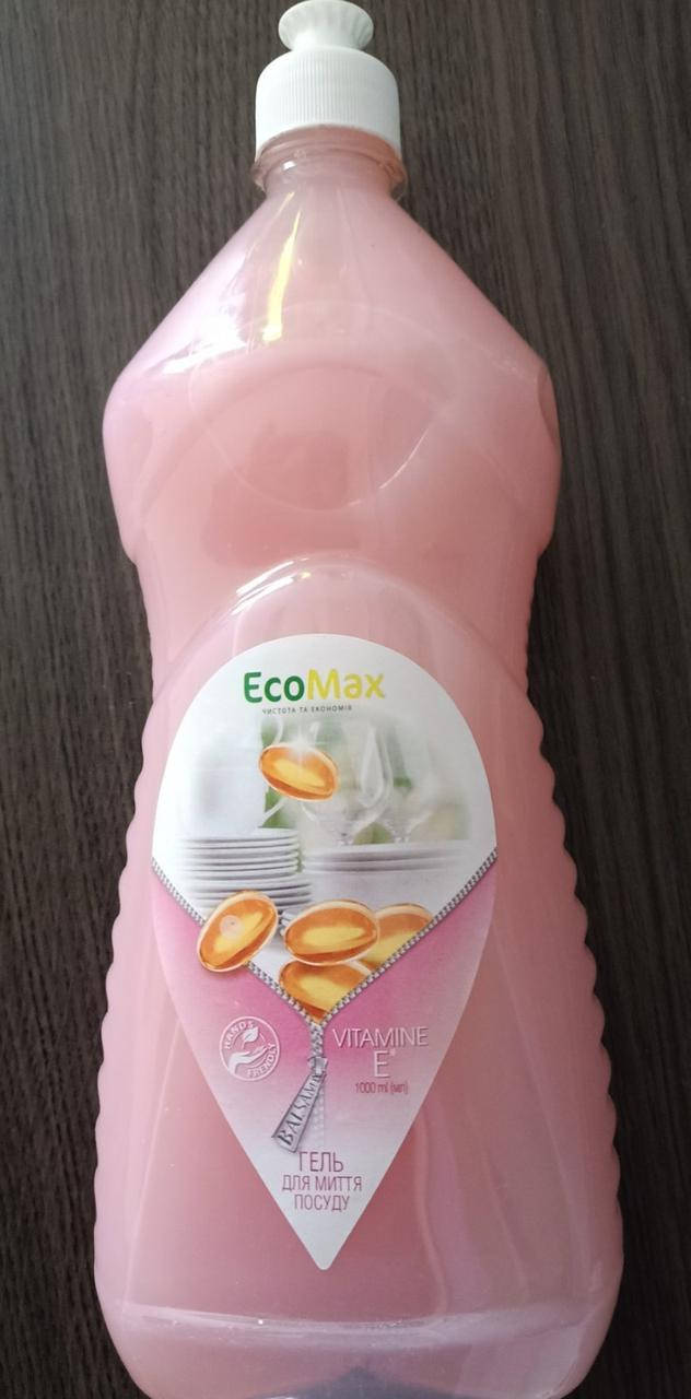 

Гель для мытья посуды EcoMax, Витамин Е, 0,5 л