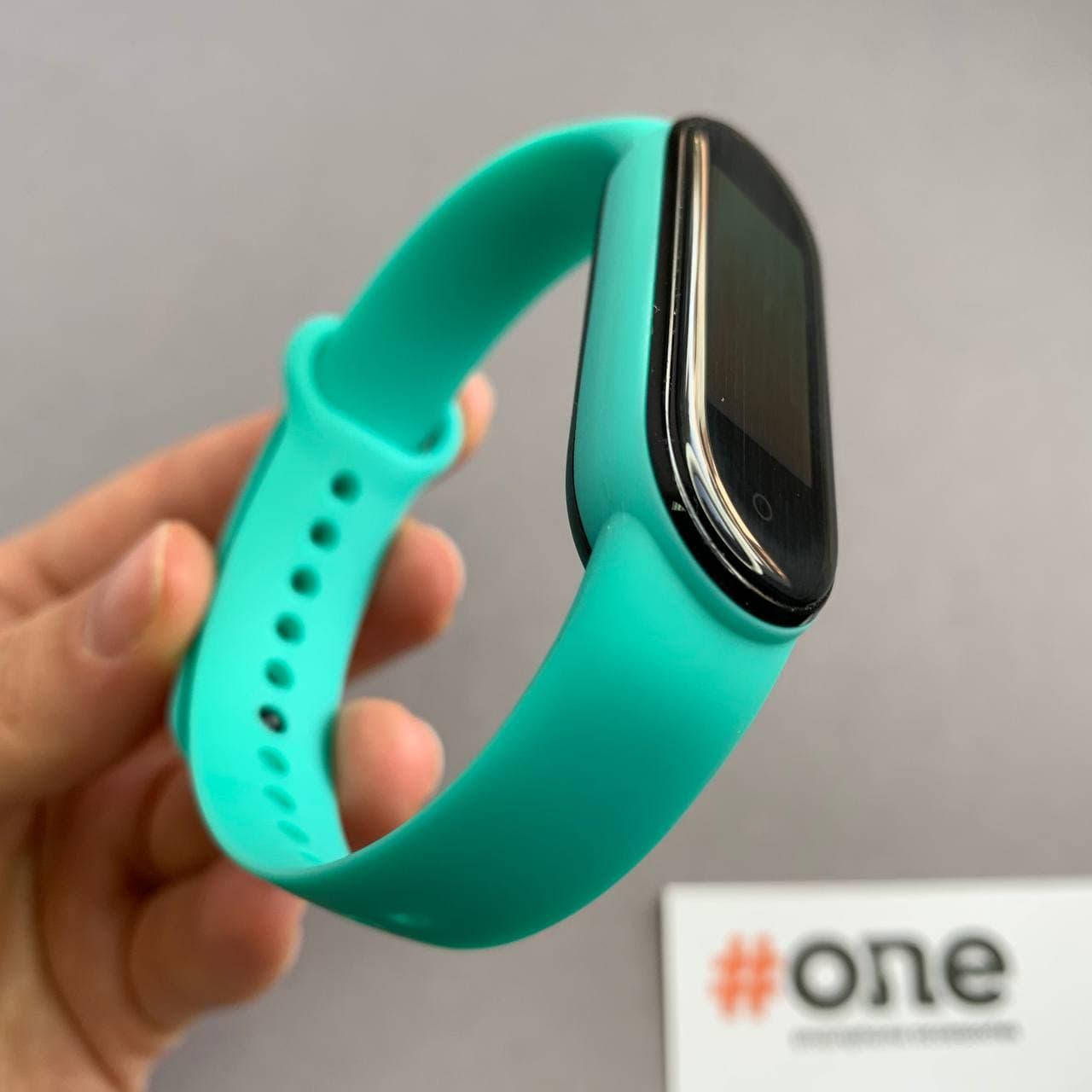

Ремешок для Xiaomi Mi Band 5 силиконовый цветной ремешок для фитнесс трекера браслета ми бенд 5 мятный BND