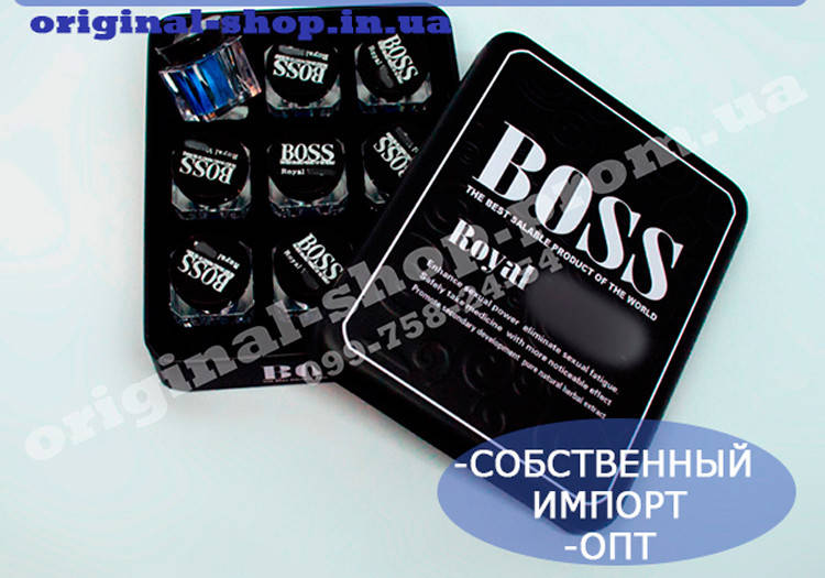 

Капсулы для потенции "Boss Royal" (Босс Роял), 27 таблеток