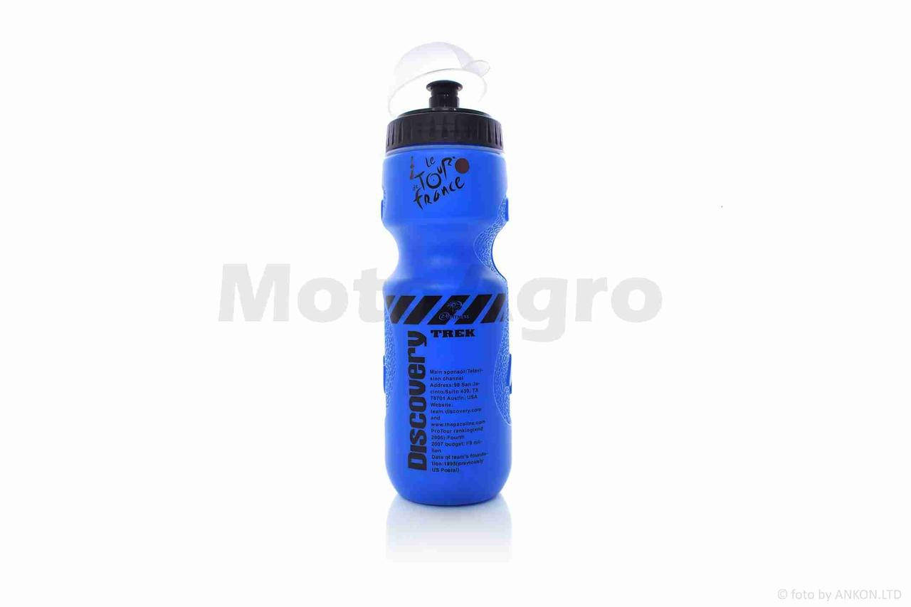 

Бутылка для воды вело 600ml, синяя "DISCOVERY"