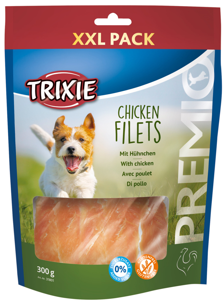 

Trixie TX-31801 Premio Chicken Filets 300 гр - куриное филе для собак