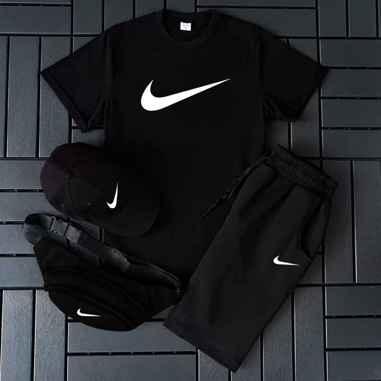 

Комплект летний мужской Найк разные расцветки р. S, M, L, XL, XXL, Разные цвета