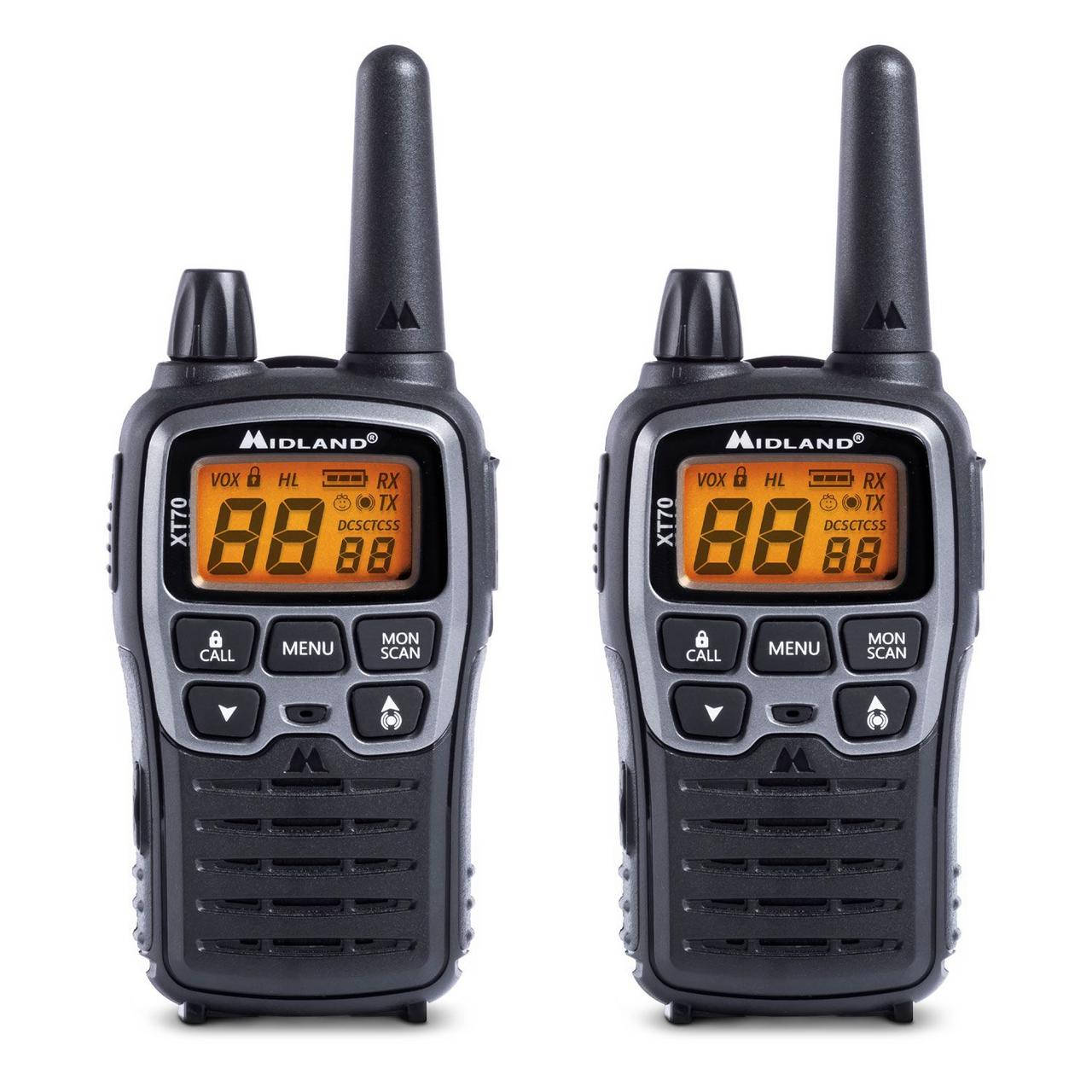 

КОМПЛЕКТ РАДИОСТАНЦИЙ MIDLAND XT70