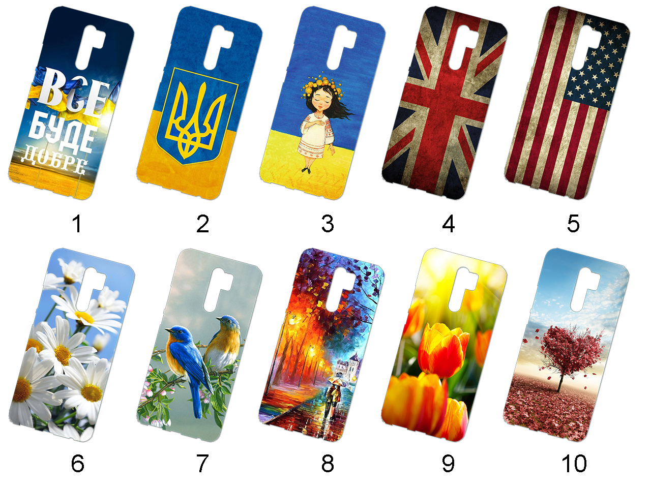 

Красивая накладка для Xiaomi Redmi 9