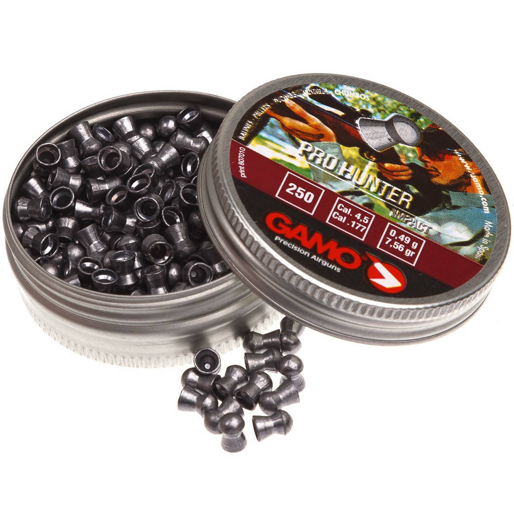 

Пули Gamo Pro-Hunter 4.5 мм, 0.49гр, 250шт