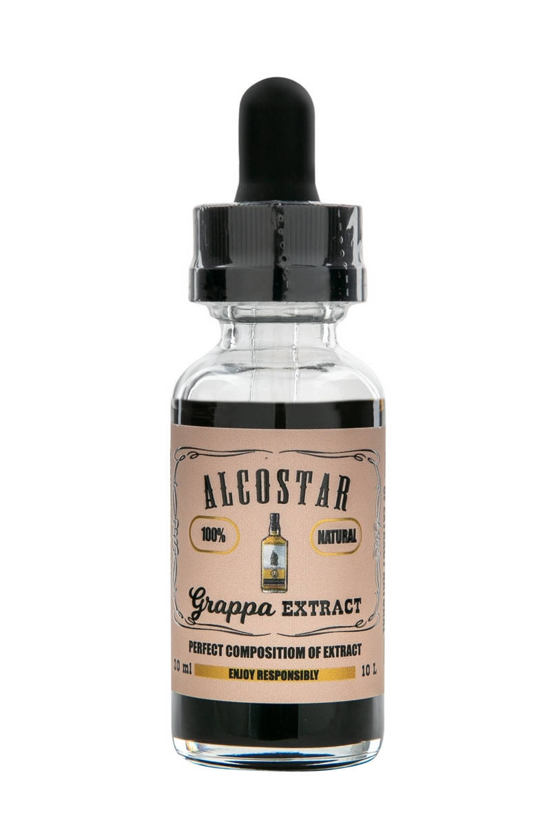 

Натуральная эссенция Alcostar Grappa (Граппа), 30 ml