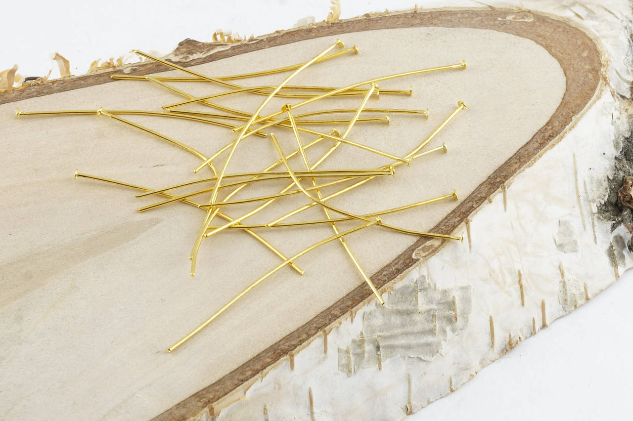 

Пины гвоздик золото (50 мм) (10 грамм)