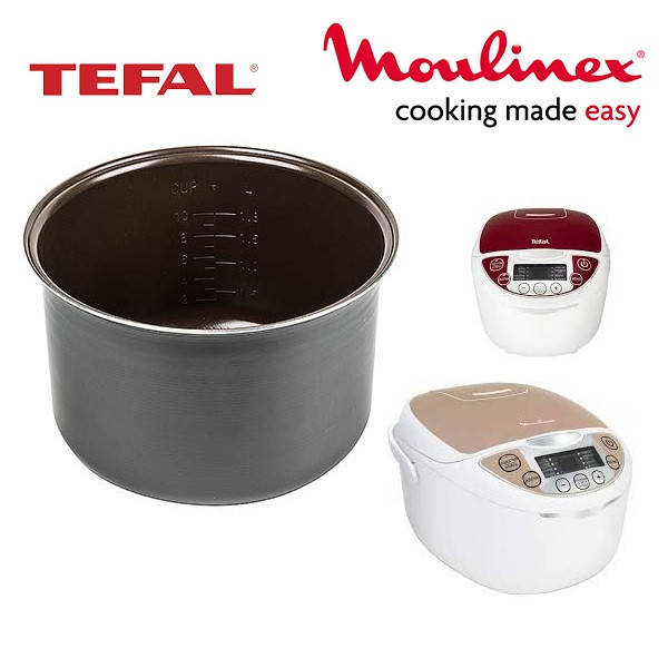 

Чаша кастрюля 5 литров с керамическим покрытием SS-994455 для мультиварки Moulinex Tefal MK705 MK707 MK706