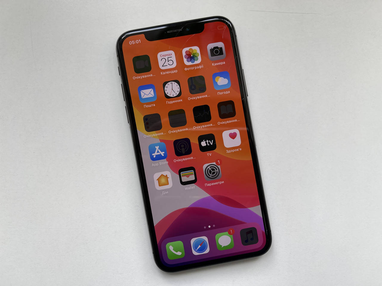 

Apple Iphone X 64Gb Space Gray Neverlock Оригінал!, Темно-серый