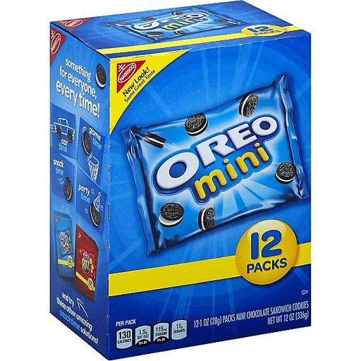 

Печенье Oreo Mini 12 packs 336g